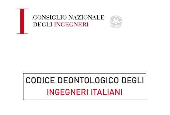 Nuovo Codice deontologico degli Ingegneri italiani dopo la legge 21 aprile  2023 n. 49